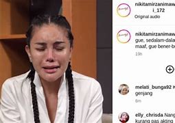 Nikita Mirzani Selalu Salah Live Sambil Makan Di Mcd